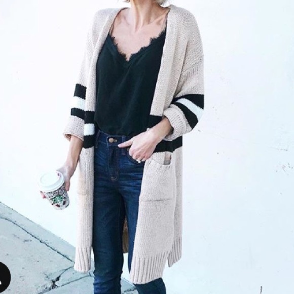 Color block Striped Sweater - Picture 3 of 4